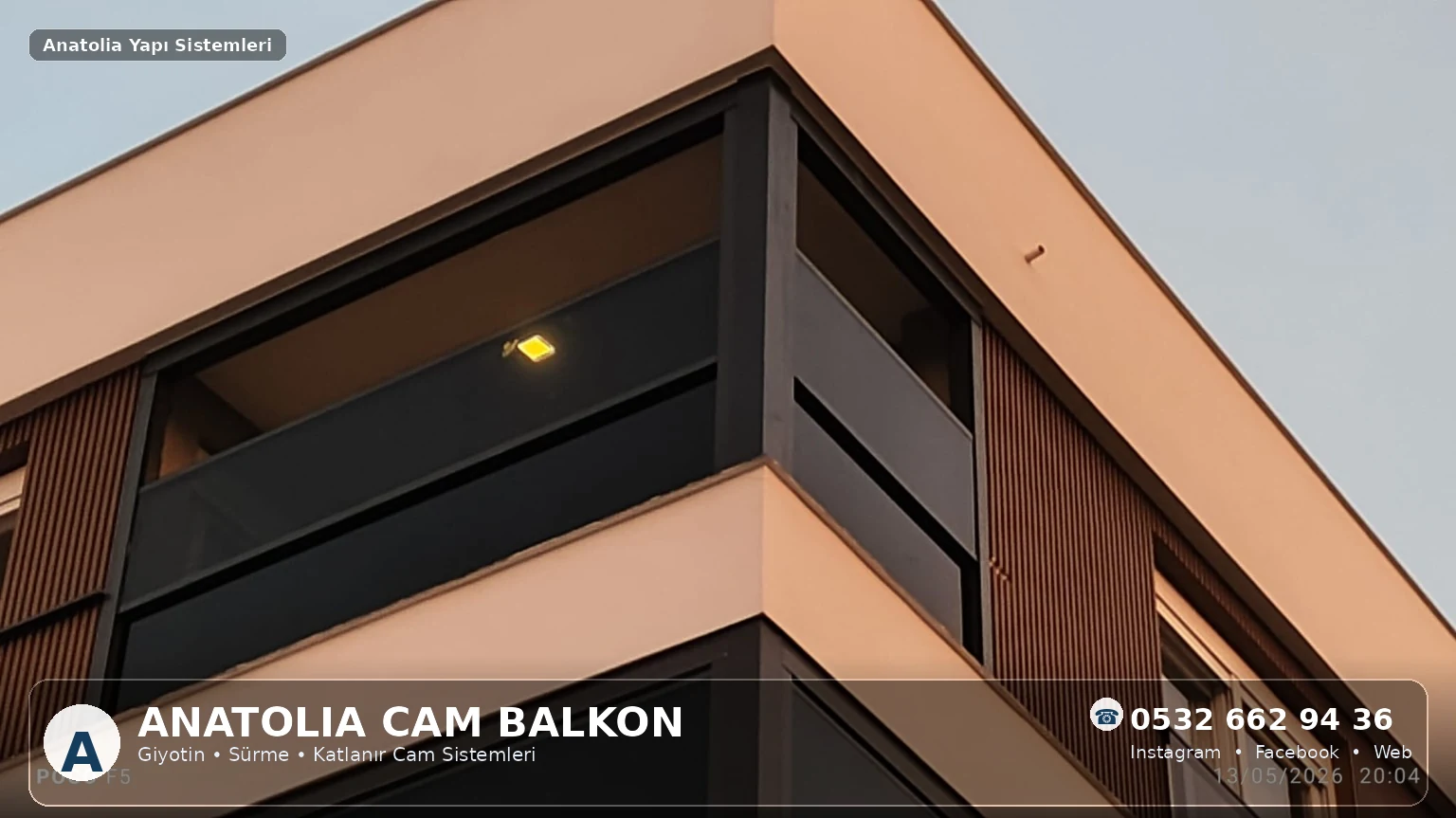 GİYOTİN CAM BALKON